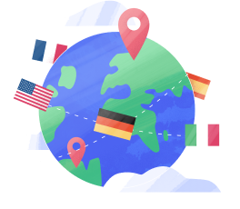 Choose country, location, language