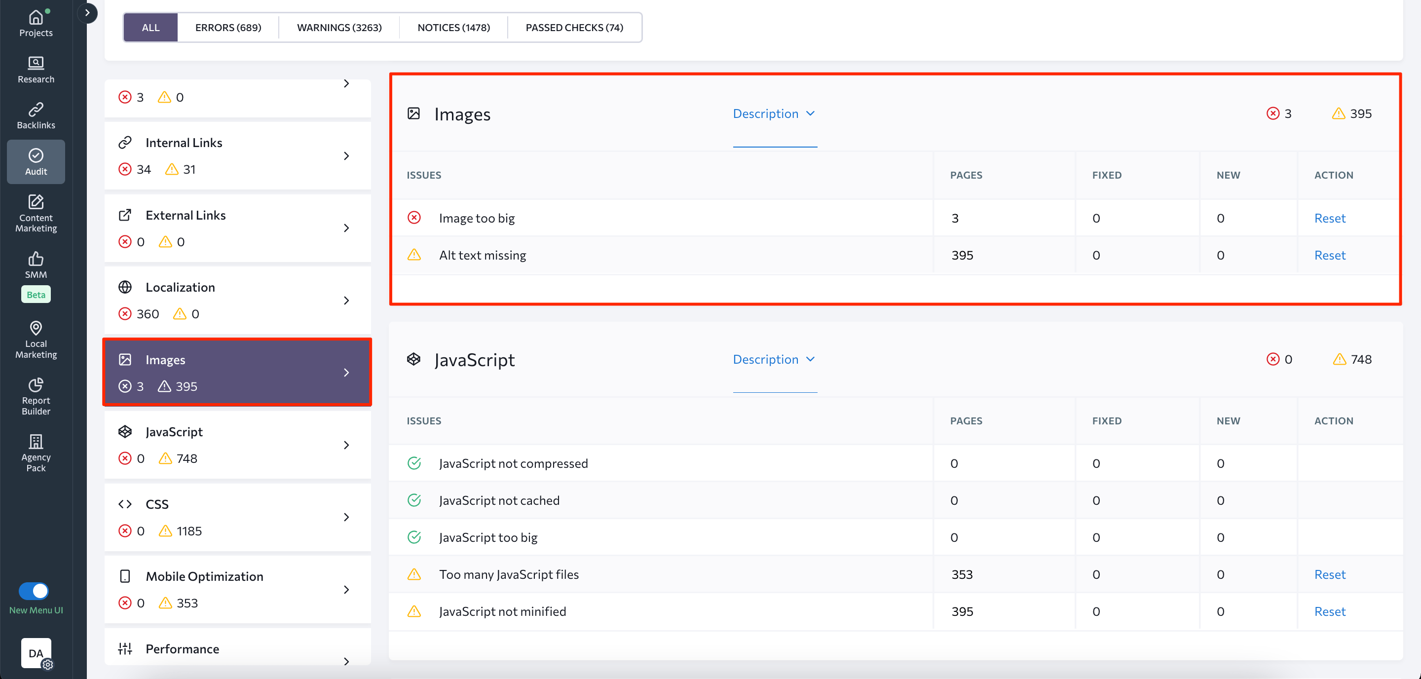 auditing images image SEO audit