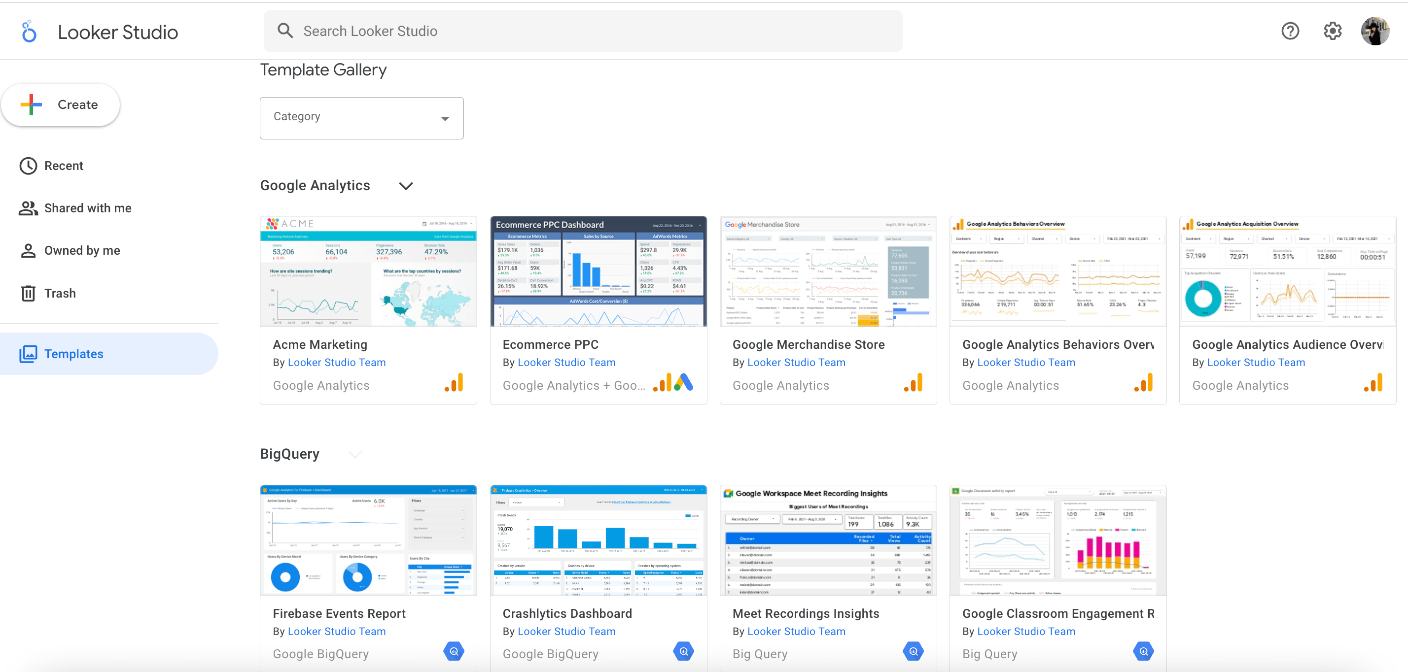 Google Looker Studio Templates Looker Studio Templates