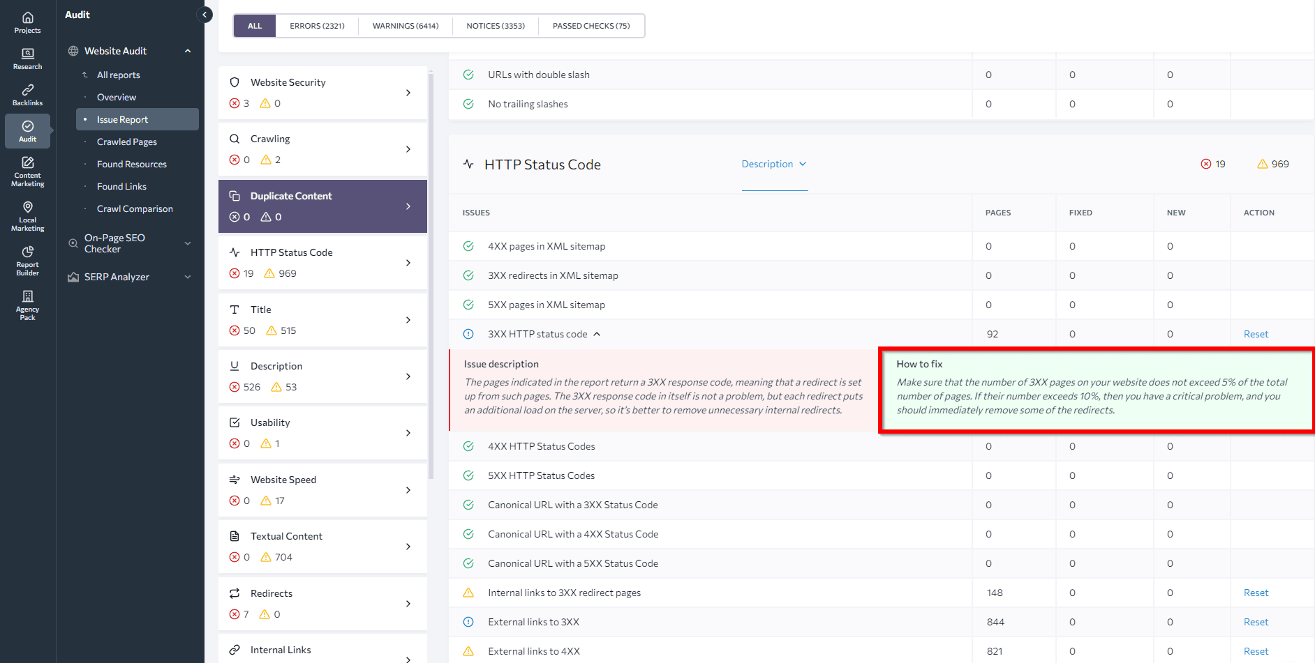 How to fix tooltips for pages with 3XX issues How to fix tips for pages with 3XX issues