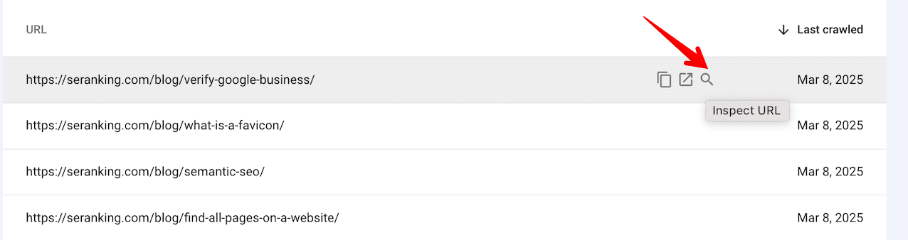 Inspecting every indexed URL in GSC How to inspect every indexed URL in GSC