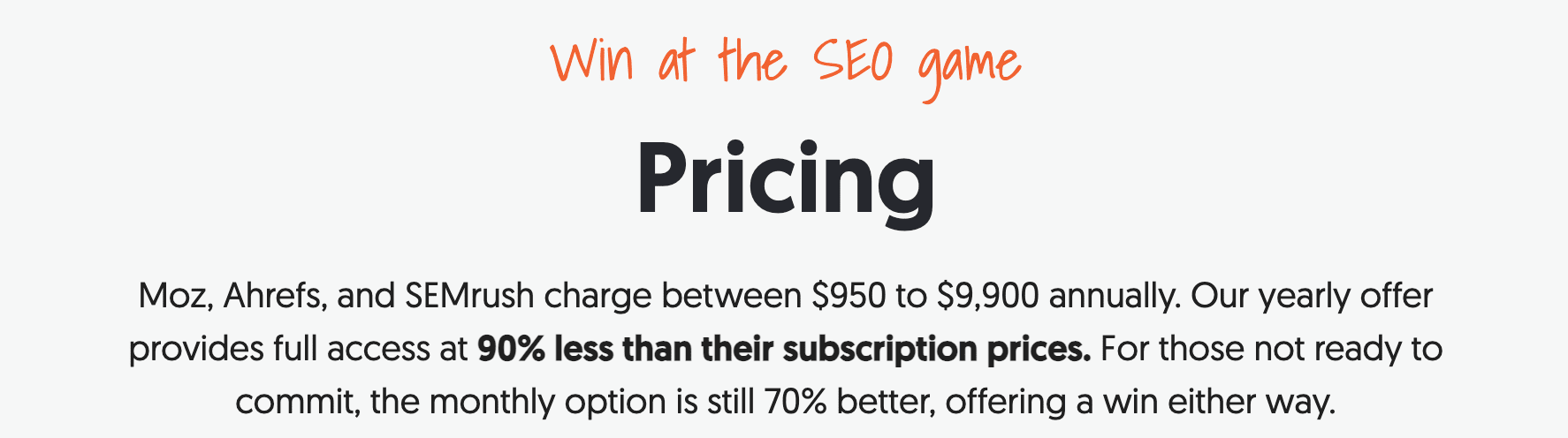 Ubersuggest offer Ubersuggest Plans&Pricing