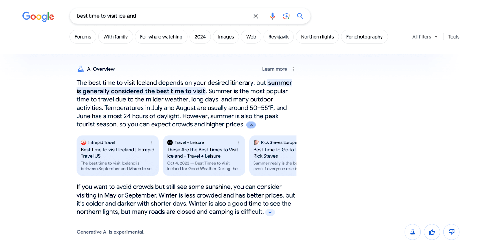 AI Overviews Google's AI Overviews